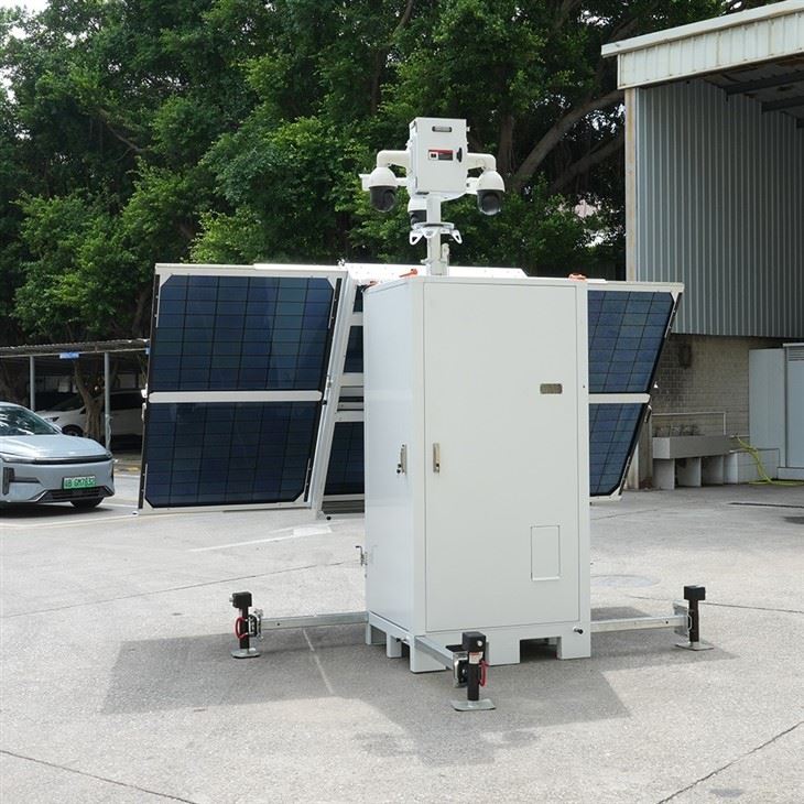 Cube AI Camera Mobile CCTV Tower best