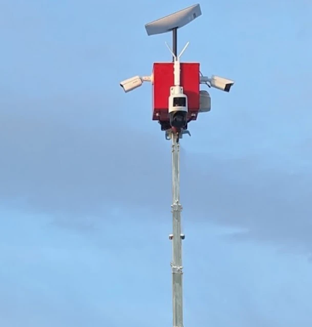 Cube AI Camera Mobile CCTV Tower suppliers