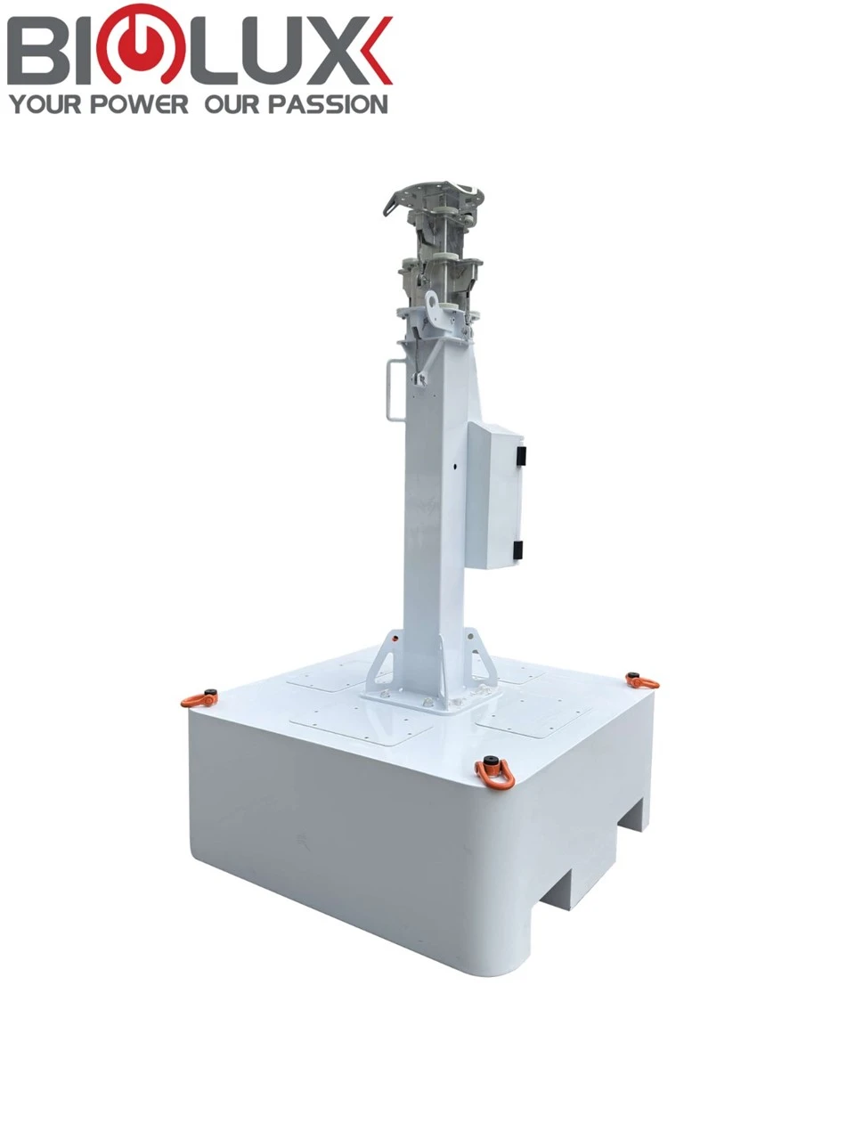 Versatile Mobile Tower Base For Solar, CCTV, And Wireless Antennas factory
