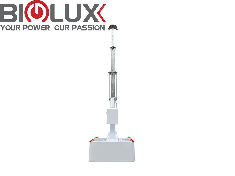 Base torre mobile versatile per antenne solari, CCTV e wireless